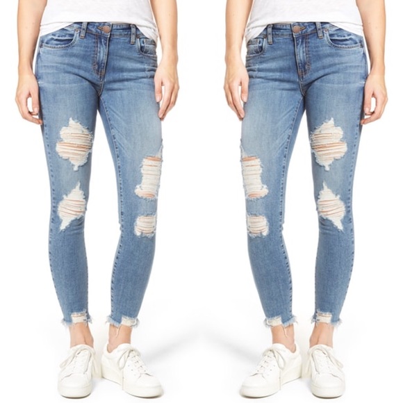 Nordstrom Denim - STS Blue High Waisted Ankle Jeans